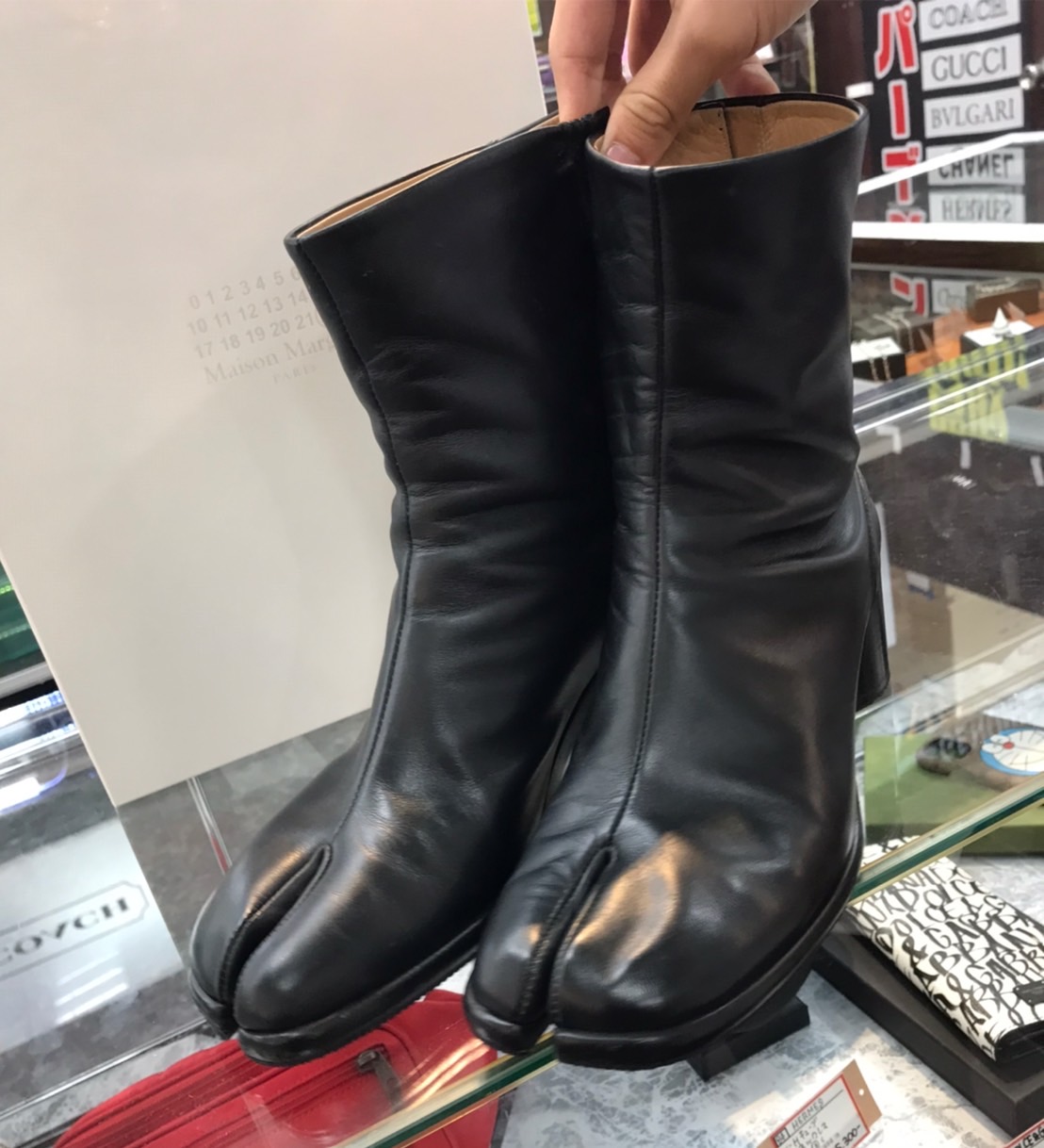 Maison Margiela ブーツ EU39(25.5cm位) 茶系 【古着】-